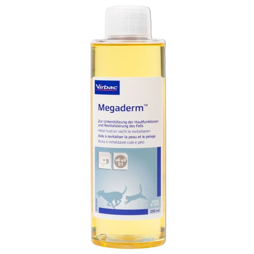 Virbac Megaderm Omega eļļa ādai un apmatojumam suņiem un kaķiem 250 ml